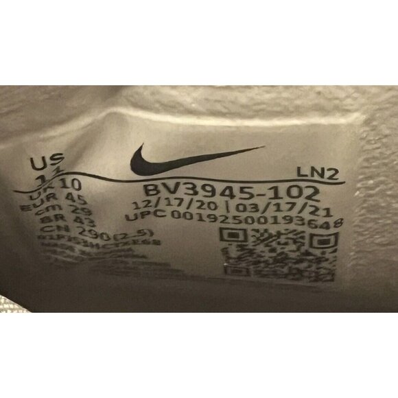 Nike Alpha Menace Pro 2 Mid Football Cleats Team Navy Size 11 BV3945-102 - Picture 8 of 8